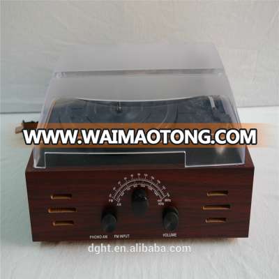 whole sale wooden high quality hot sale USB antique gramophone