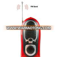 Dynamo Hand Crank Radio Flashlight